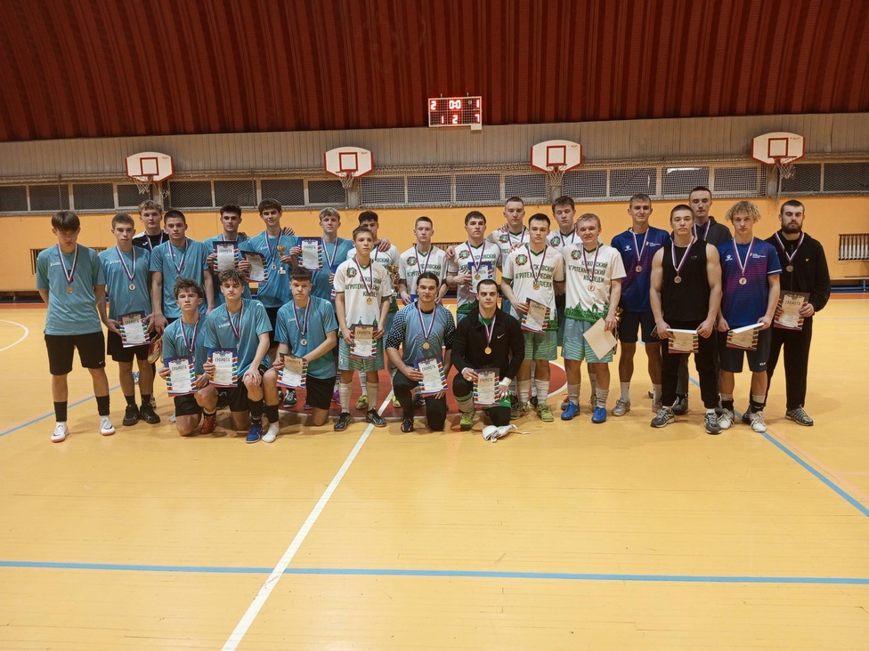 Итоги 16-ой областной Спартакиады УСПОИтоги (мини-футбол юноши).