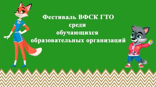 Фестиваль ВФСК ГТО среди обучающихся образовательных организаций